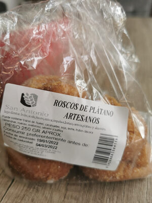 Foto de Roscos de plátano artesanos