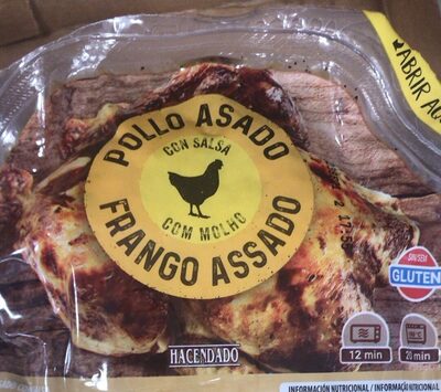 Foto de Pollo asado con salsa