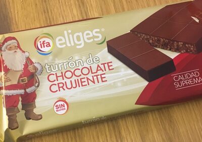Foto de Turrón de chocolate crujiente