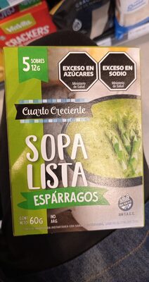 Foto de Cuarto creciente sopa esparragos
