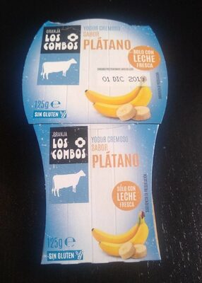 Foto de Yogur cremoso sabor plátano
