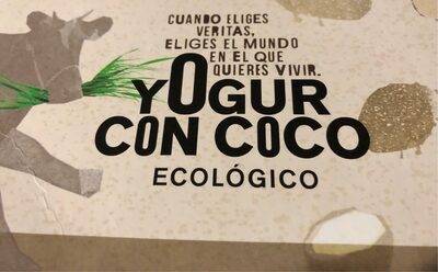 Foto de Yogur con coco ecológico