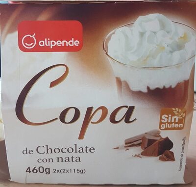 Foto de Copa de chocolate con nata