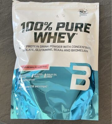 Foto de 100% PURE WHEY strawberry flavoured