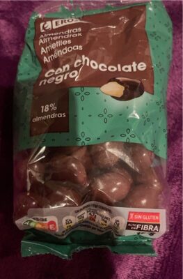 Foto de Almendras con chocolate negro