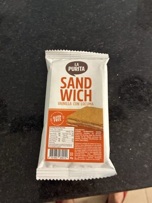 Foto de Sandwich Vainilla con Lúcuma