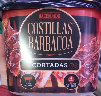 Foto de Costillas Barbacoa cortada