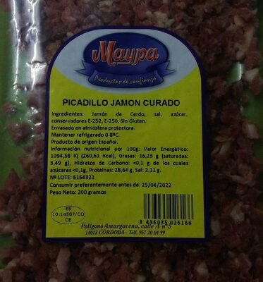 Foto de Picadillo de jamón curado