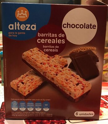 Foto de Barrita de cereales con chocolate