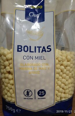 Foto de Cereales bolitas con miel