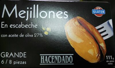 Foto de Mejillones en escabeche con aceite de oliva 27%