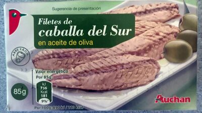Foto de Filetes de caballa del Sur en aceite de oliva