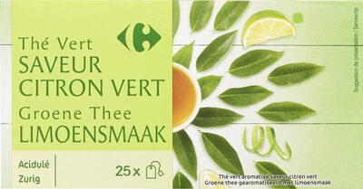 Foto de Thé vert saveur citron vert