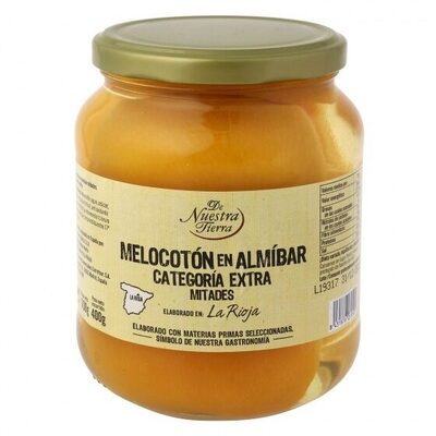 Foto de melocotón almibar