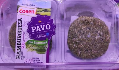 Foto de Hamburguesa pavo y espinaca