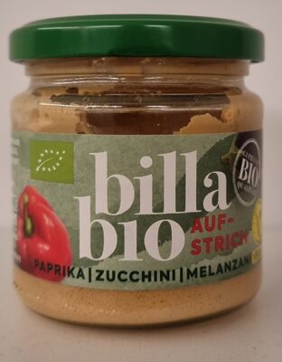 Foto de Billa Bio Aufstrich Paprika Zucchini Melanzani