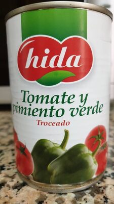 Foto de Tomate y pimiento verde 400 gr.