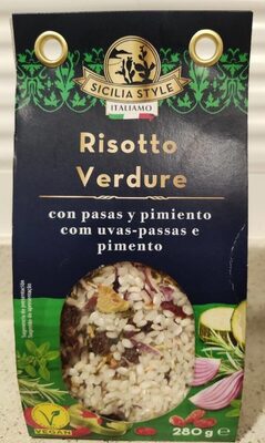 Foto de Risotto Verdure con pasas y pimiento