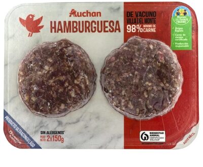 Foto de Hamburguesa de carne de vacuno Villa del Monte