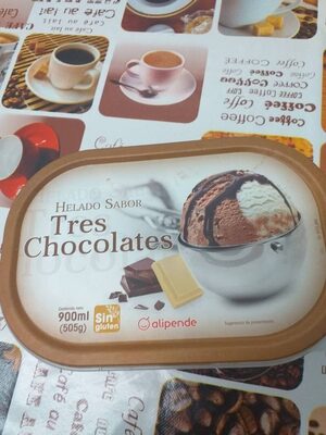 Foto de Helado tres chocolates