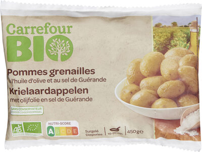 Foto de Pommes grenailles à l'huile d'olive et au sel de Guérande