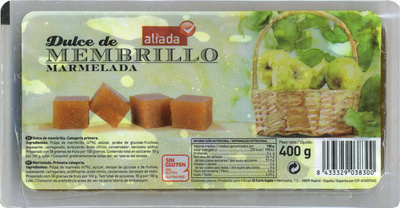 Foto de Dulce de membrillo tarrina 400 g