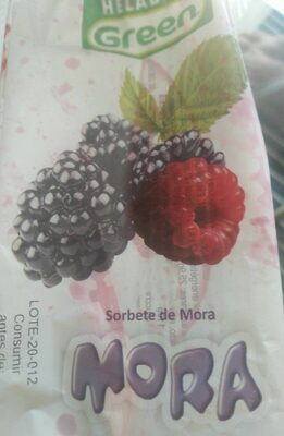 Foto de Sorbete de mora