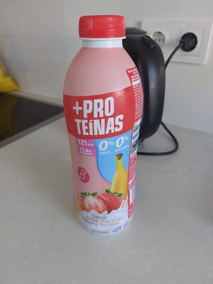 Foto de Proteinas Fresa Platano Bebida