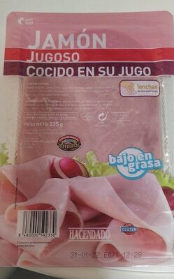 Foto de Jamon jugoso cocido en su jugo