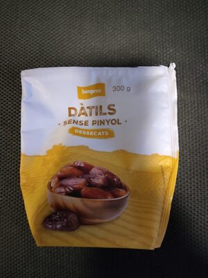 Foto de Dàtils sense pinyol dessecats