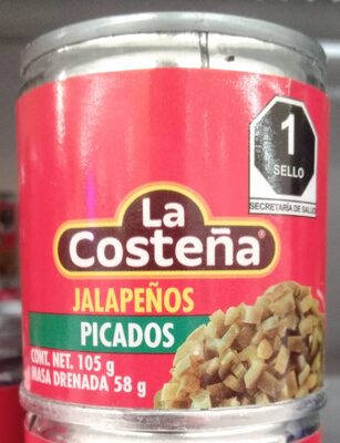 Foto de Chile Costena Jalapeno Picados Lat 105 g