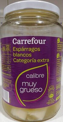 Foto de Asperges Blanches 20/30 unités. Calibre Très grosses. Catégorie Extra.