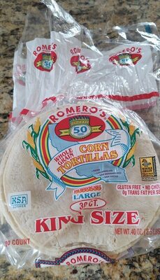 Foto de Whole grain corn tortillas