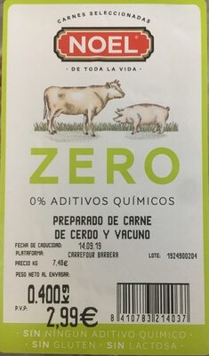 Foto de Preparado de carne de cerdo y vacuno