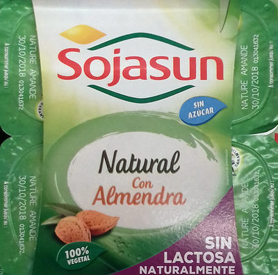 Foto de Postre de soja natural con almendra