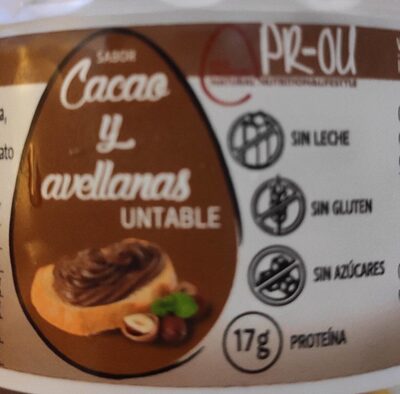 Foto de Pr-ou cacao y avellanas