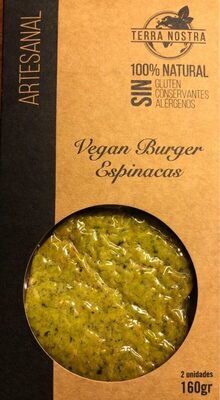Foto de Vegan burger espinacas