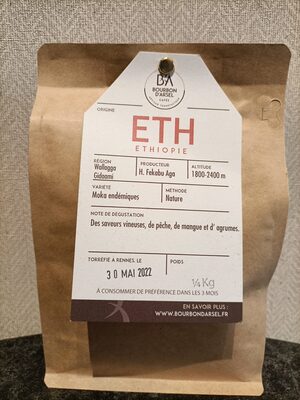 Foto de Café grain Ethiopie, Wallagga Gidaami