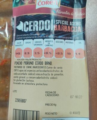 Foto de pincho moruno cerdo band