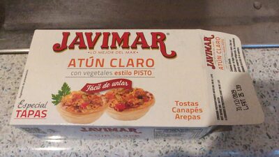 Foto de Atún claro con vegetales estilo pisto