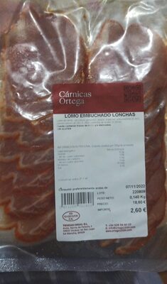 Foto de Lomo embuchado lonchas