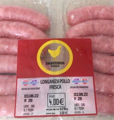 Foto de Longaniza pollo fresca