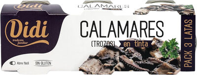 Foto de Calamares en su tinta
