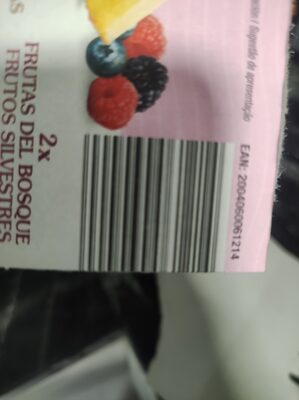 Foto de yogur con frutas desnatado 0%