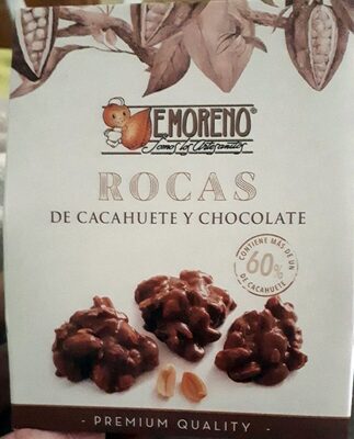 Foto de Rocas de cacahuete y chocolate