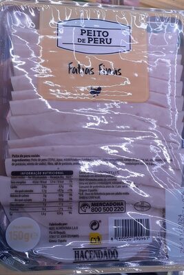 Foto de Peito de Peru Fatias Finas