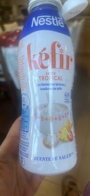 Foto de kefir sabor tropical