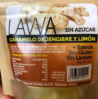 Foto de Caramelo de jengibre y limón