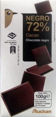 Foto de Chocolate negro 72% cacao