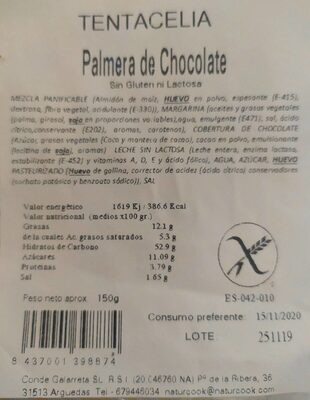 Foto de Palmera de chocolate